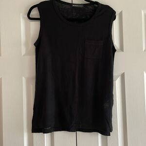 Michelle by Commune Women’s Black Pocket Tank Top